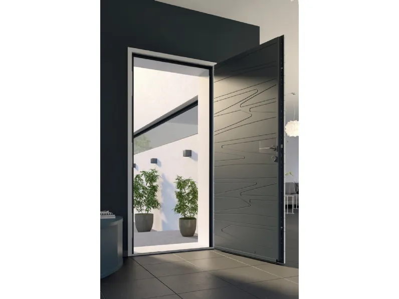 Portoncino Granit in alluminio laccato di K-Line