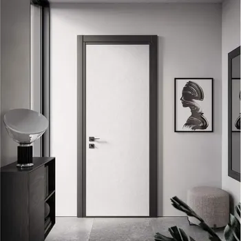Porta blindata Mimetic Materik finitura Cemento Bianco di Gardesa