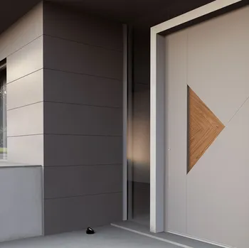 Portoncino in alluminio con pannello in laminato One Off 02 di Nurith