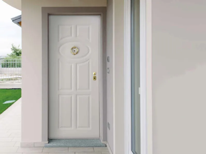 Porta blindata PVC 091 Bianco di Okey