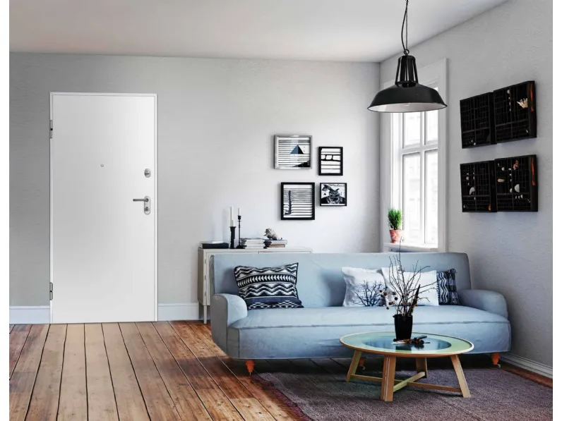 Porta blindata con rinforzi per renderla più robusta Tablet Classe 4 di Dierre