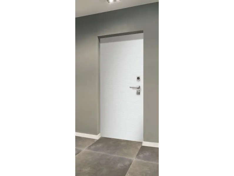 Porta blindata Surface HPL S effetto scolpito di Stark