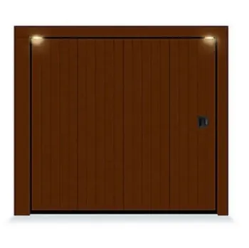 Porta scorrevole in legno per Garage Flowing 04 di BGG