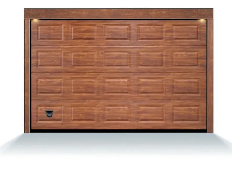 Porta sezionale in legno per Garage Trento di BGG