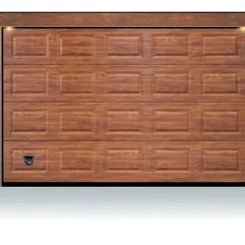 Porta sezionale in legno per Garage Trento di BGG