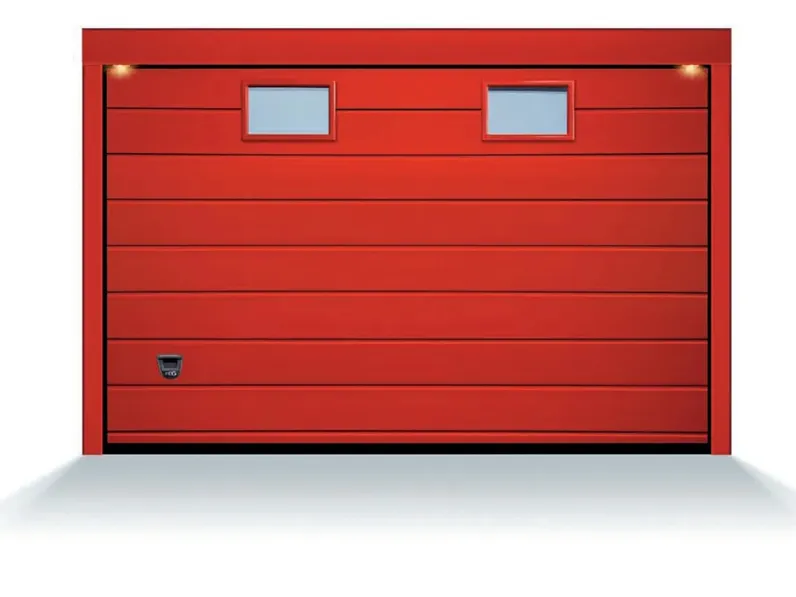 Porta sezionale in legno per Garage Urbino di BGG