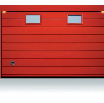 Porta sezionale in legno per Garage Urbino di BGG