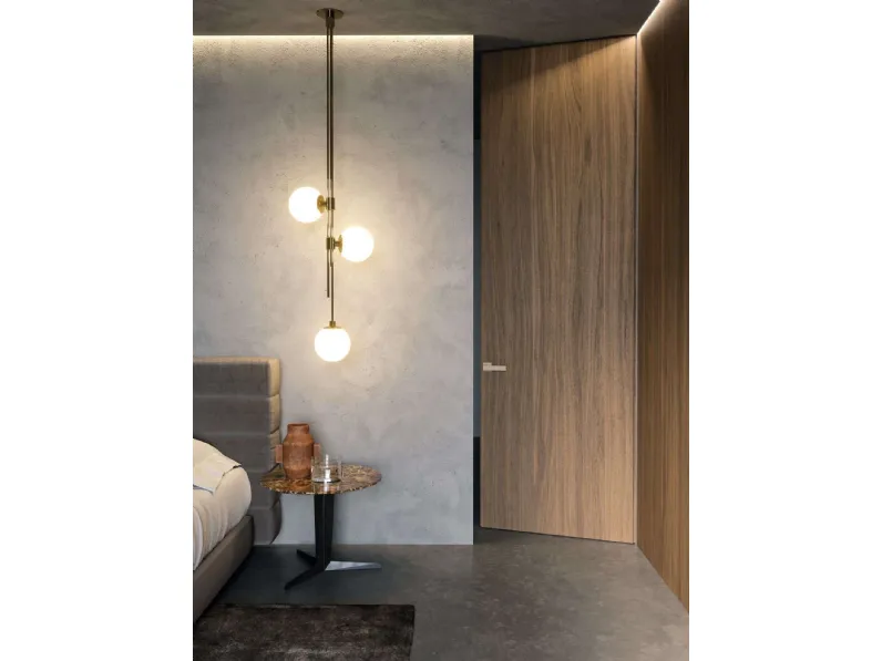 Porta per interni Adela Battente in Noce Canaletto di Henry Glass