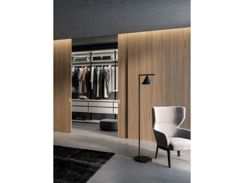 Porta per interni in legno Adela Scorrevole a scomparsa di Henry Glass