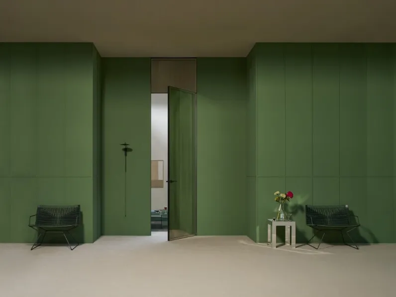 Porta per interni Aladin Swing Plain Duo di Glas Italia