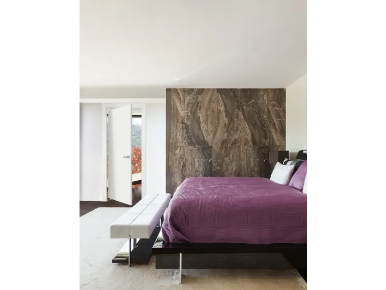 Porta per interni Anta Rototraslante in laccato Bianco di Ideal Door