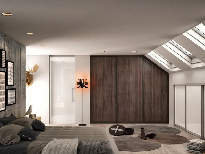 Porta per interni scorrevole Aria Glass di Zemma