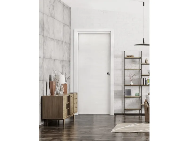 Porta per interni Azimut Allegra Due in Frassino laccato di Ideal Door