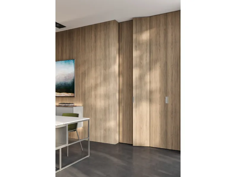 Porta per interni a libro Click Legno di RES Italia