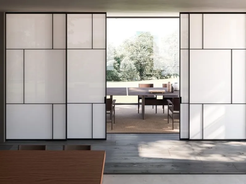 Porta per interni Deco Scorrevole in vetro e alluminio di ADL