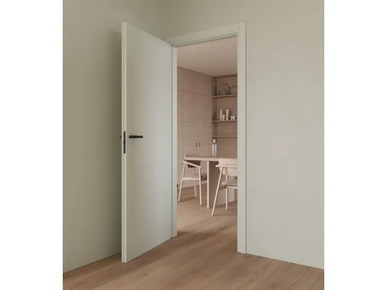 Porta per interni Facile mod A laccata Light Green di Effebiquattro