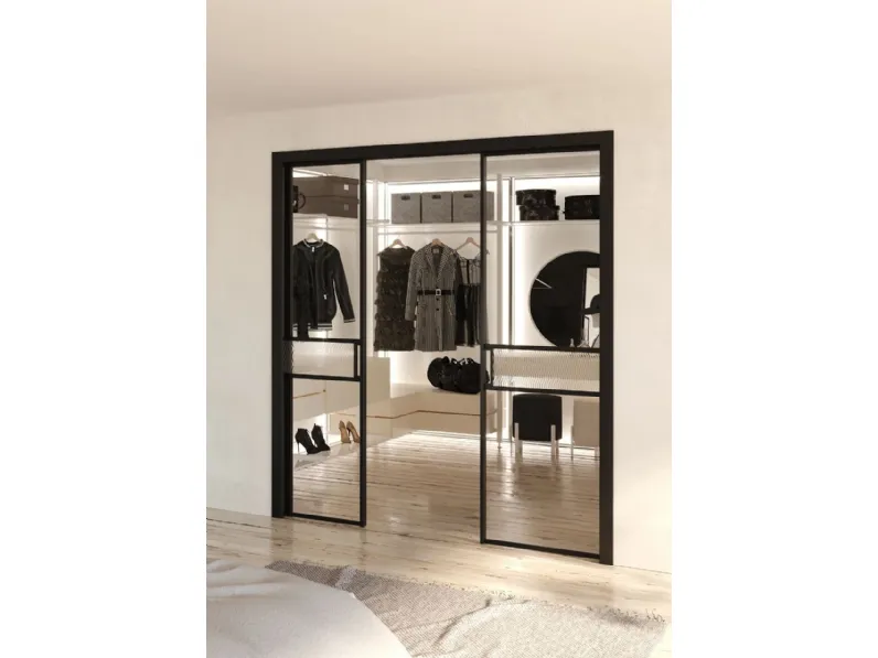 Porta per interni scorrevole Factory T22 di Foa