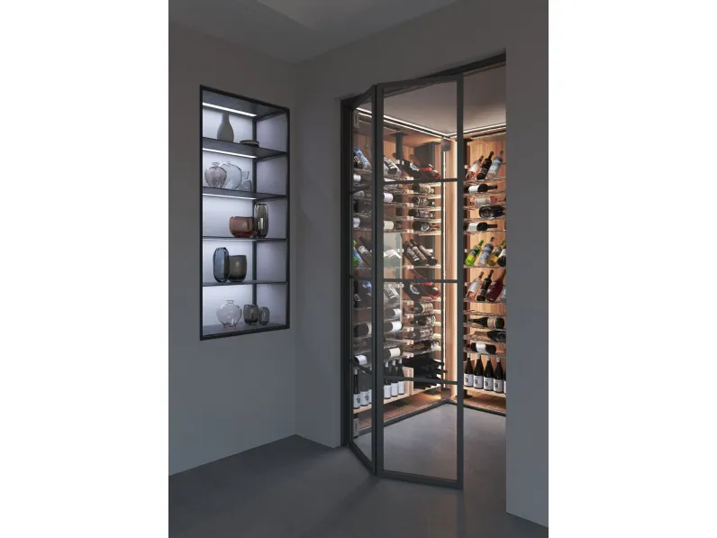 Porta per interni a libro Factory T4 di Foa