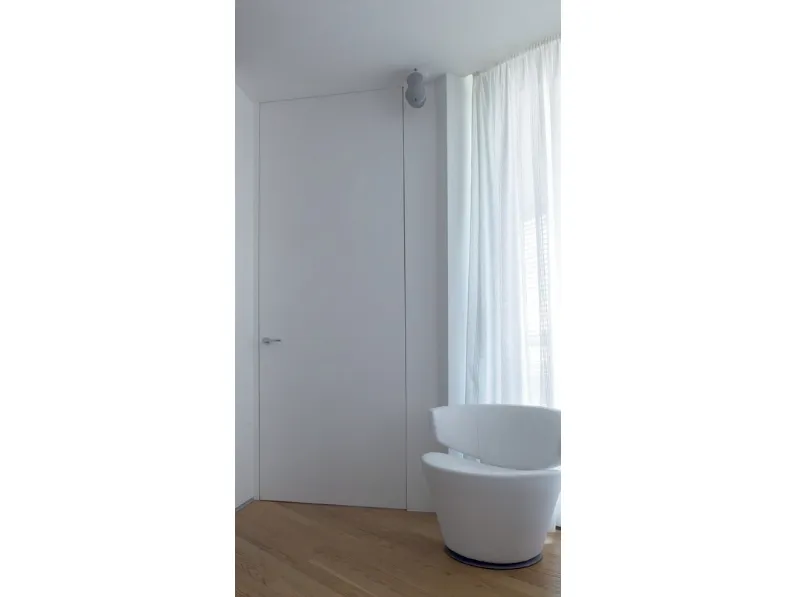 Porta per interni con anta battente rasosoffitto Filo Muro 03 di RasoParete