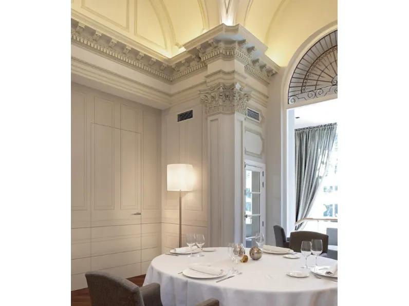 Porta per interni con anta battente Filo Muro con decoro 05 di RasoParete