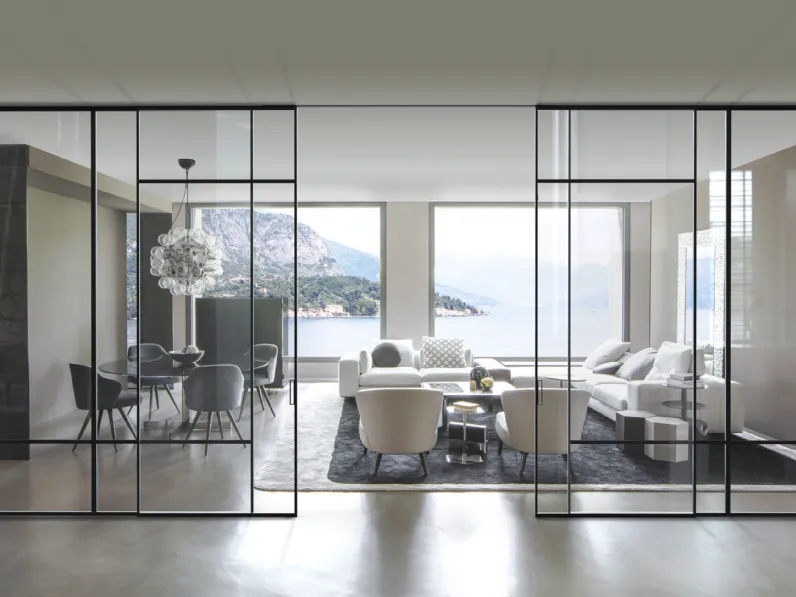 Porta per interni Glass Bellagio Scorrevole di Viva
