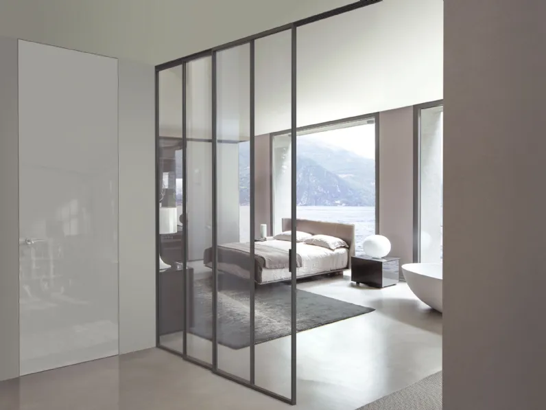 Porta per interni Glass Bellagio Scorrevole di Viva