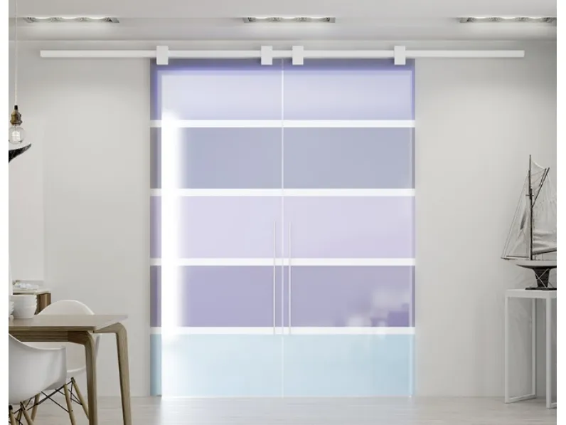 Porta per interni scorrevole Glass di Staino & Staino