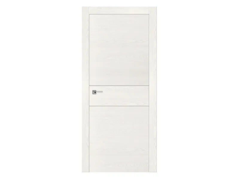 Porta per interni Incisa Riva in Frassino spazzolato laccato di Ideal Door