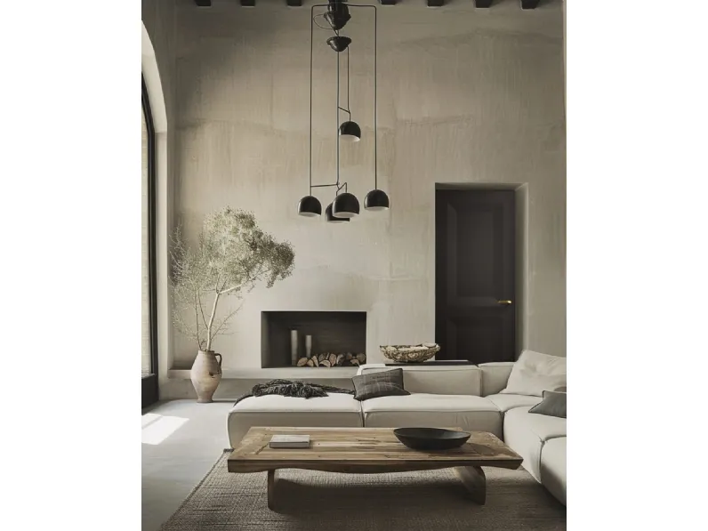 Porta per interni La Porta LP2 laccata Nera di Effebiquattro