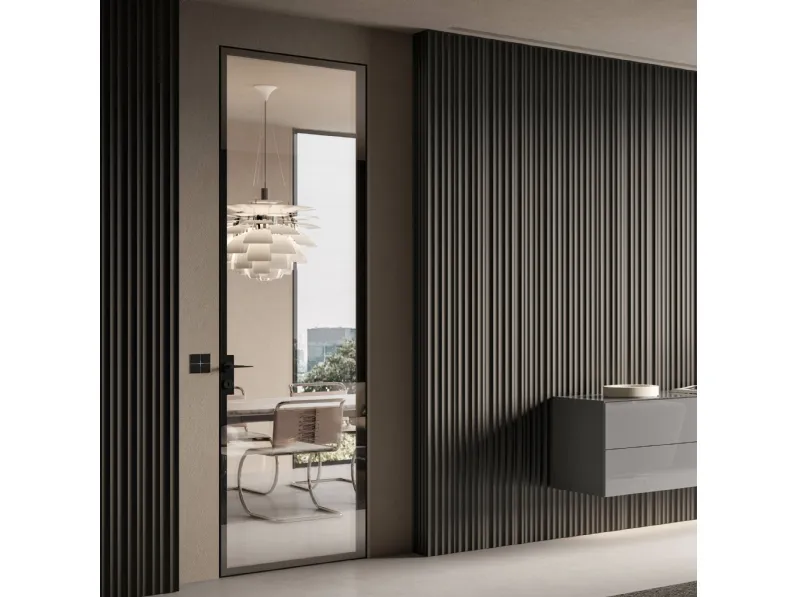 Porta per interni Levia Trasparente Battente di RES Italia