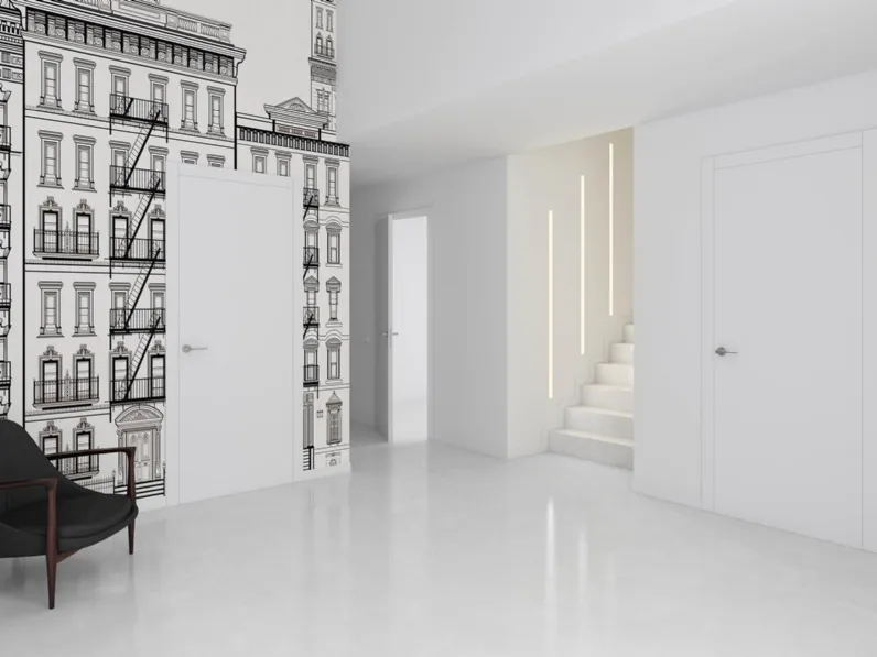 Porta per interni battente Linea di Movi