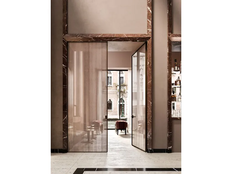 Porta per interni Manhattan Battente 01 di Henry Glass