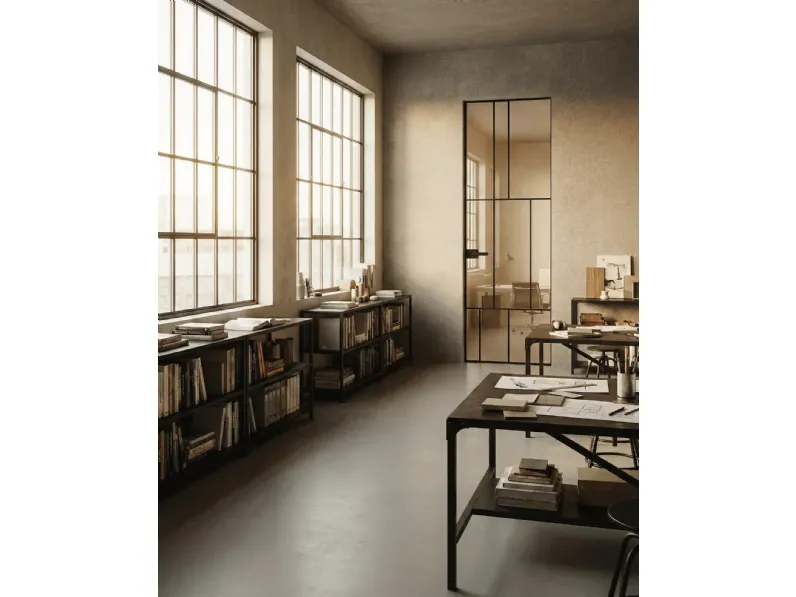 Porta per interni Manhattan Battente 03 di Henry Glass