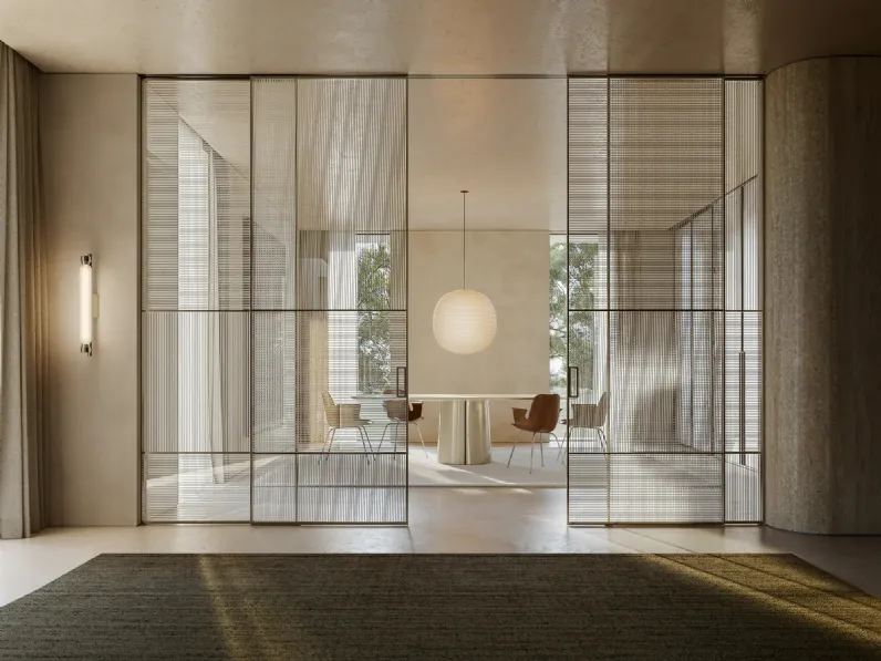 Porta per interni Manhattan Scorrevole 01 di Henry Glass