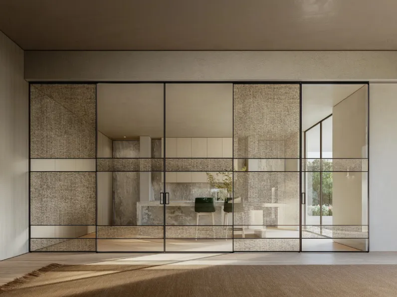 Porta per interni Manhattan Scorrevole 02 di Henry Glass
