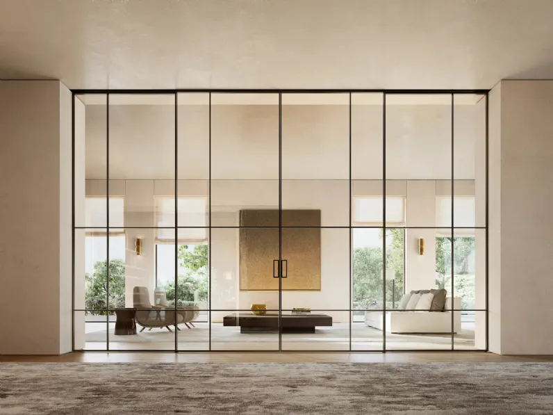Porta per interni Manhattan Scorrevole 02 di Henry Glass