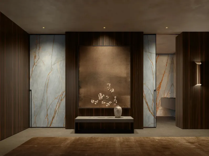 Porta per interni Manhattan Up Scorrevole a scomparsa di Henry Glass