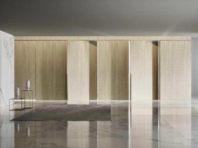 Porta per interni Montgomery in legno con decoro 3D di Boscavenezia