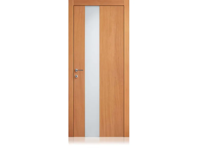 Porta per interni Nova in legno con vetro di Ferrero Legno