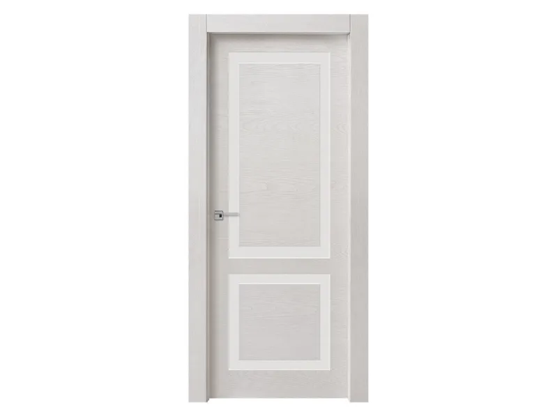 Porta per interni Pantografati Moderna 6/P F in Frassino laccato di Ideal Door