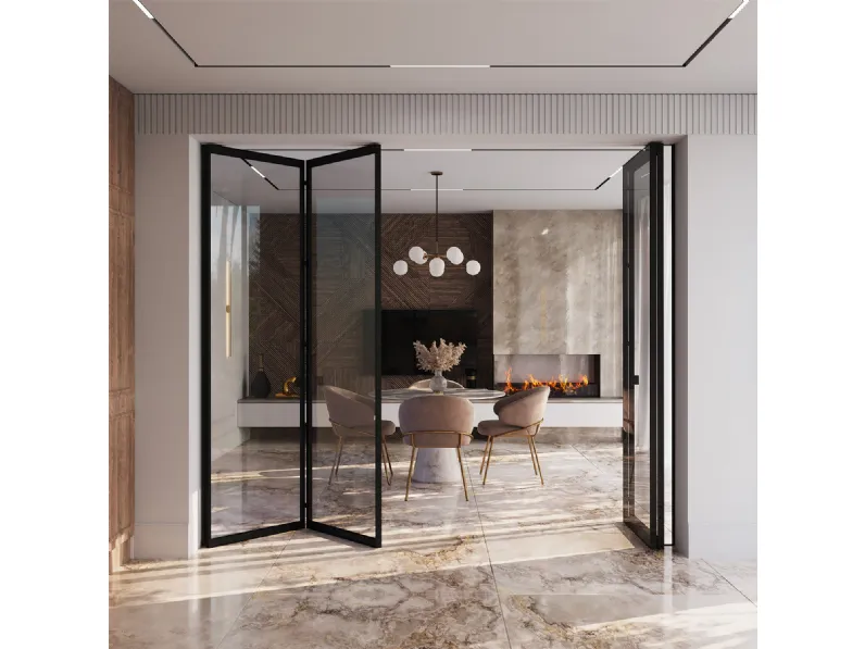 Porta per interni Quadra a Libro di Albed