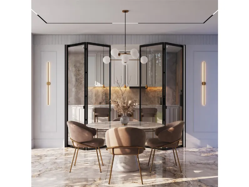 Porta per interni Quadra a Libro di Albed