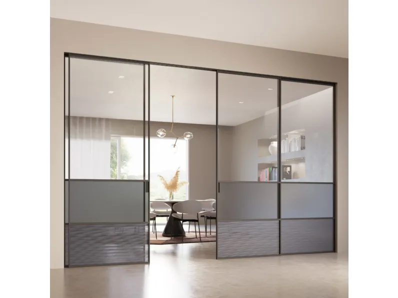 Porta per interni Scenario Delineo Idustrial 01 di Ferrero Legno