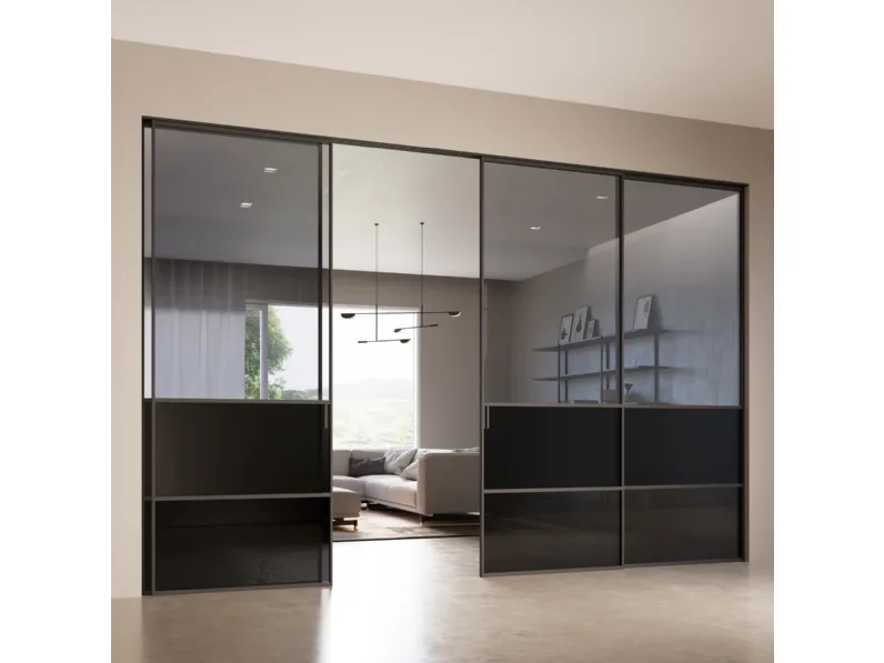 Porta per interni Scenario Delineo Idustrial 01 di Ferrero Legno