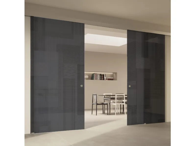 Porta per interni Scenario Visio Bit 03 Satinato di Ferrero Legno