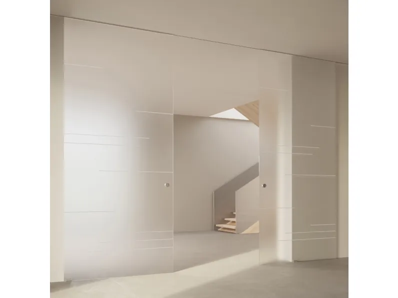 Porta per interni Scenario Visio Up Segni di Ferrero Legno