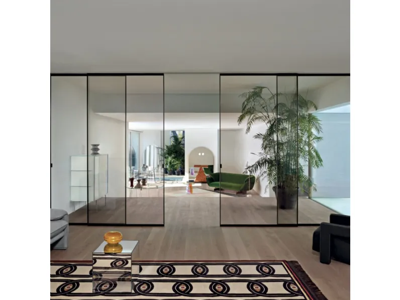 Porta per interni Sherazade Slide di Glas Italia