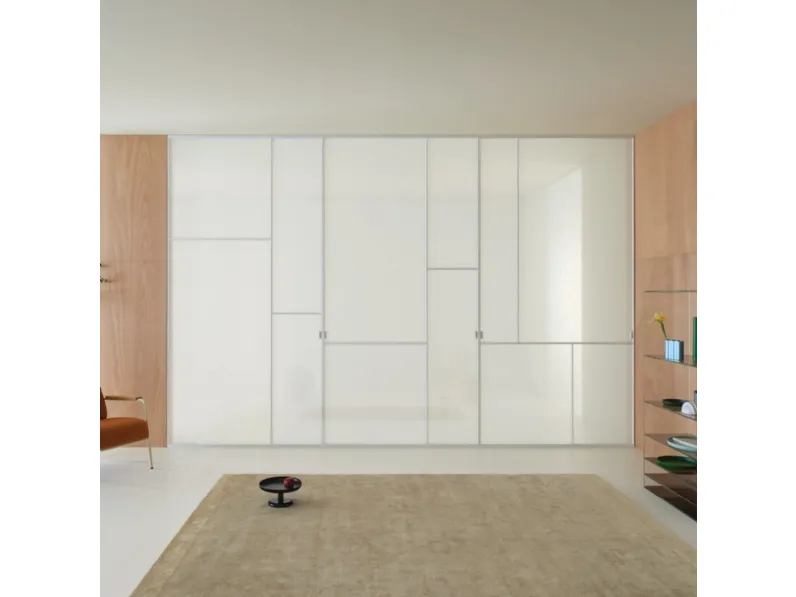 Porta per interni Sherazade Spin Patchwork di Glas Italia