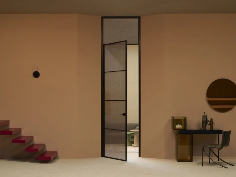 Porta per interni Sherazade Swing Slim Jambs Plus di Glas Italia