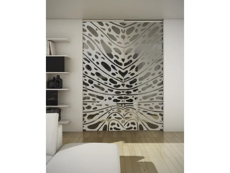 Porta per interni scorrevole Sinthesy Light Bobler di Foa